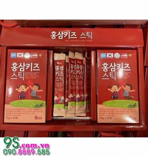 HỒNG SÂM BABY KIDS KOREAN RED GINSENG STICK